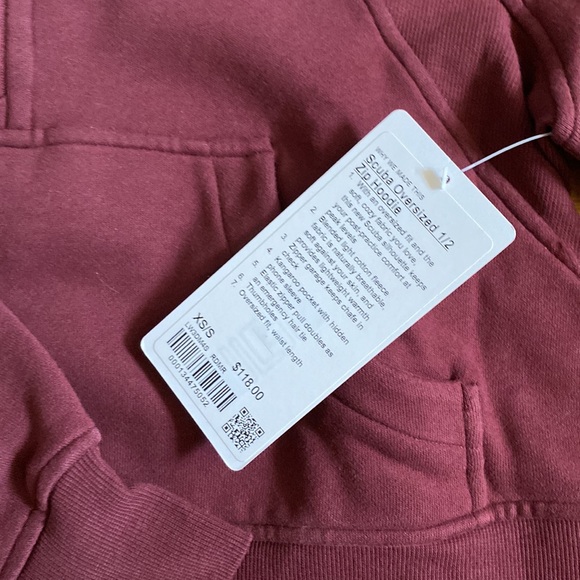 Lululemon oversized scuba half zip xs/s - Picture 3 of 4